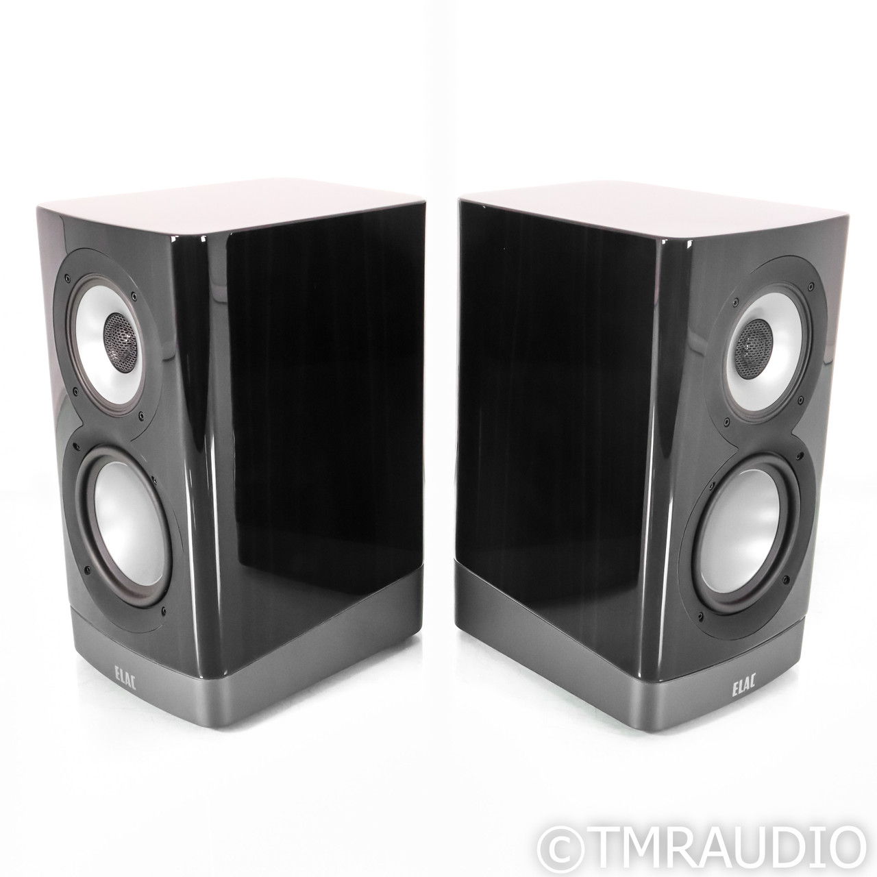 ELAC Navis Powered Bookshelf Speakers; Gloss Ebony E (6... 3