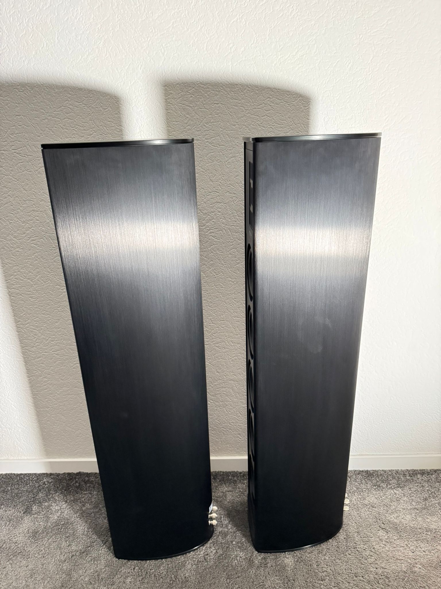 Piega Coax 611 speakers in black ex demo 7