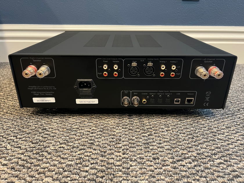 Hegel H390 Integrated Amplifier Excelle... For Sale Audiogon
