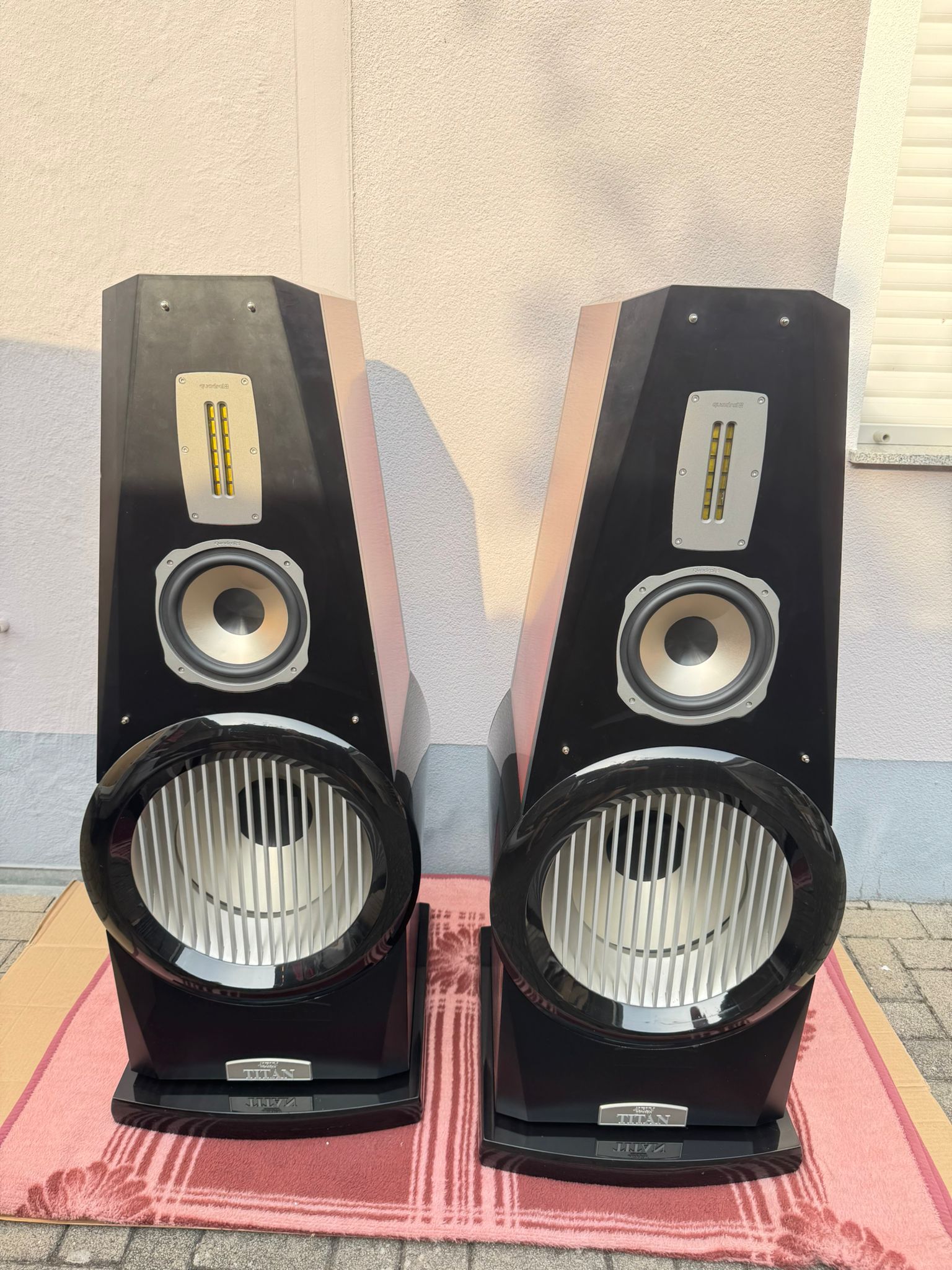 Quadral Aurum Titan 7 speakers in cherry 14