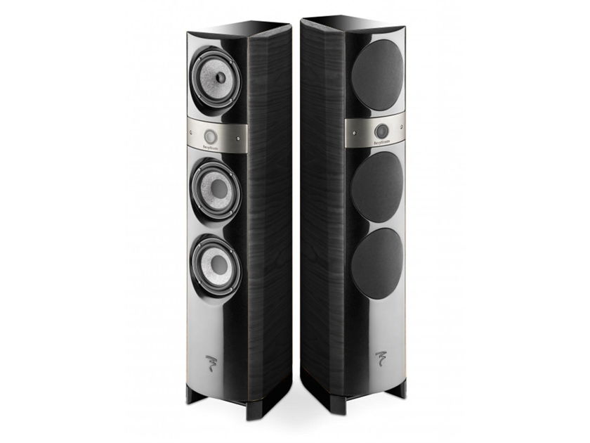 Focal Electra 1028 BE Floorstanding Speakers (Black Oak): EXCELLENT Demo; Full Warranty; 40% Off