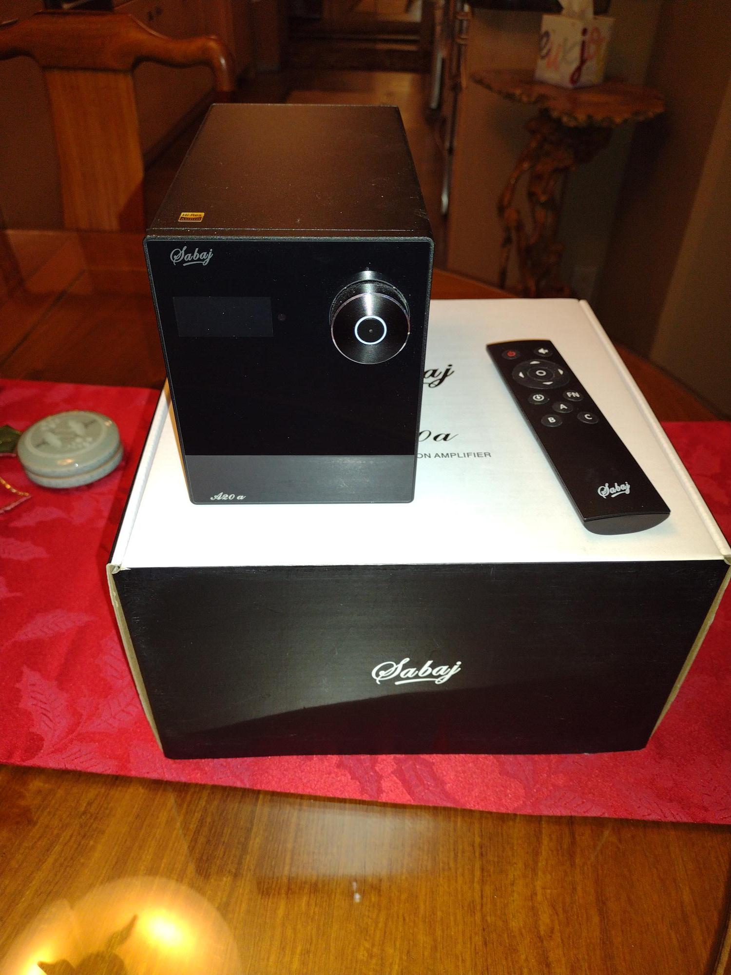 Sabaj A20A compact audiophile amplifier
