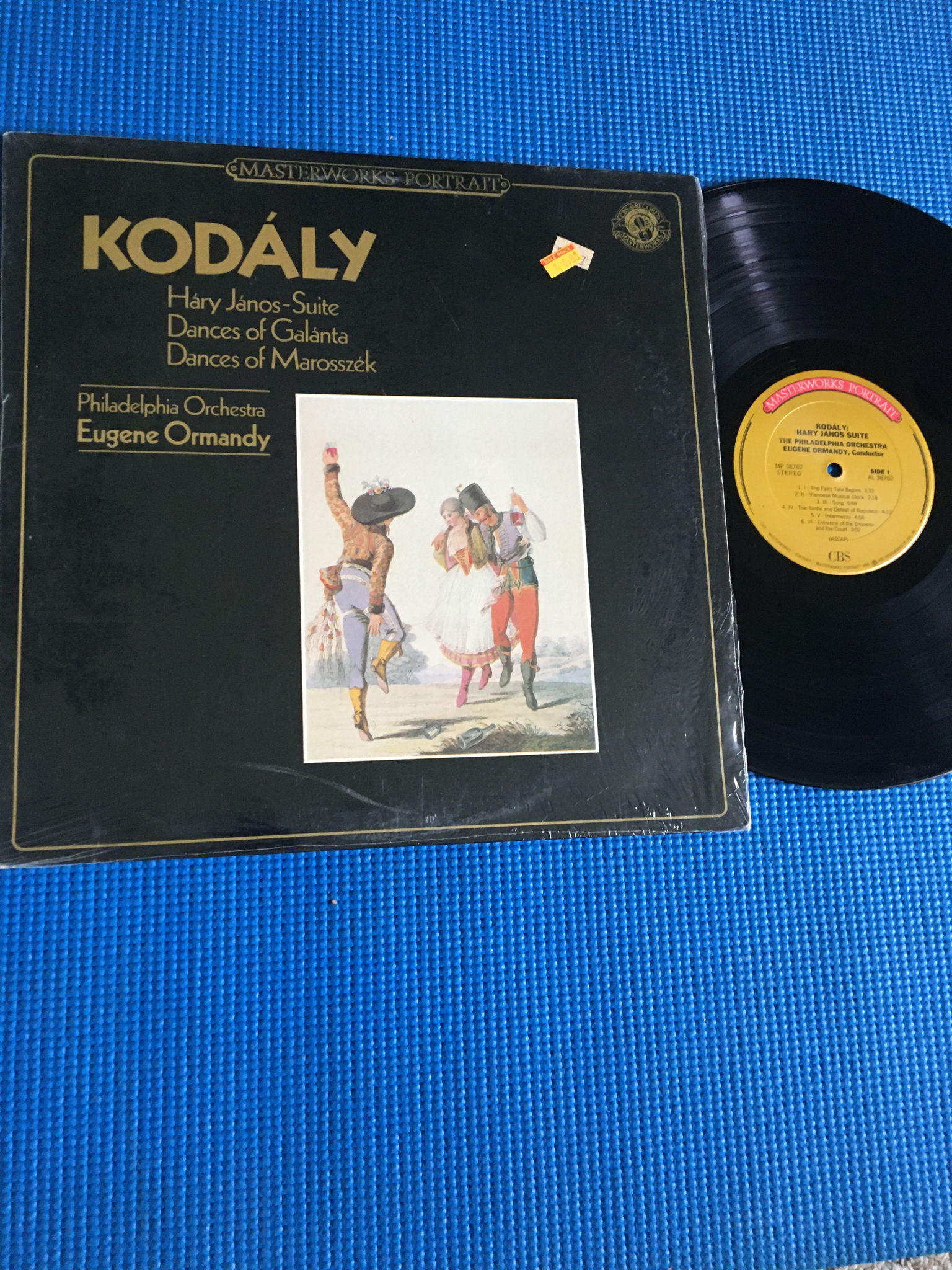 Kodaly Philadelphia Eugene Ormandy Janos suite  Lp reco... 2