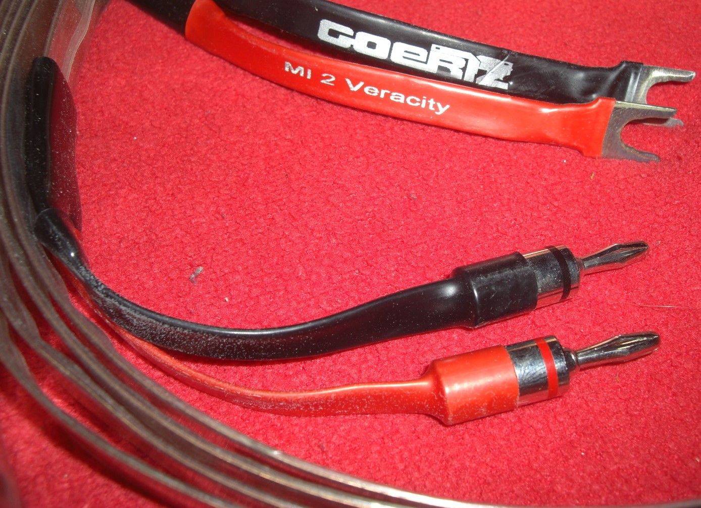 Alpha Core Goertz MI2 Veracity Speaker Cables *3.5 Met... 3