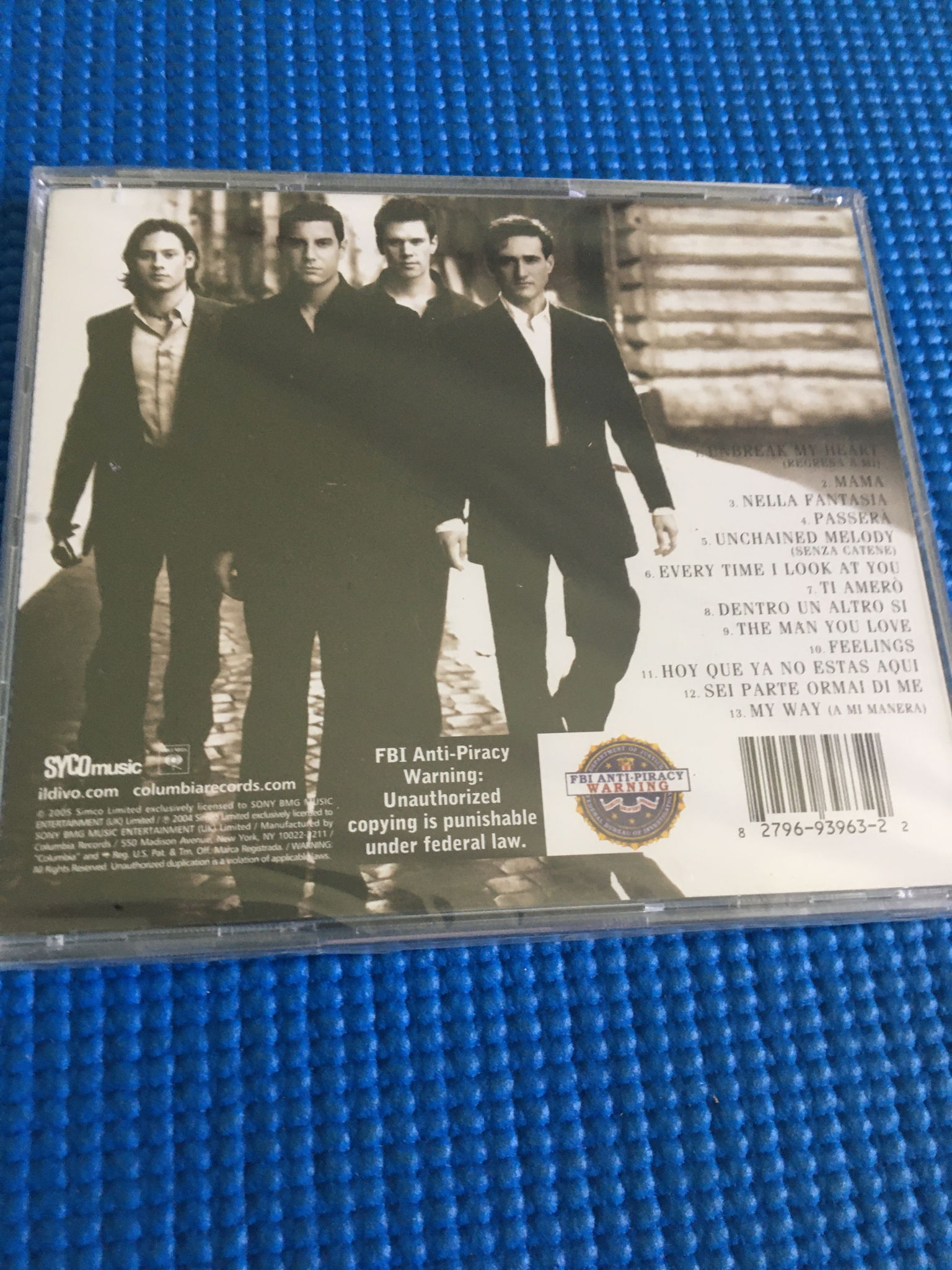 Il Divo  Sealed cd 2