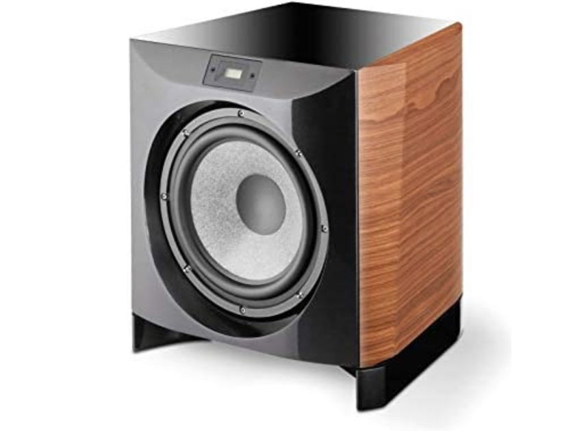 Focal Electra SW 1000 BE Active Subwoofer (DOGATO WALNUT)-OPEN BOX STORE DEMO