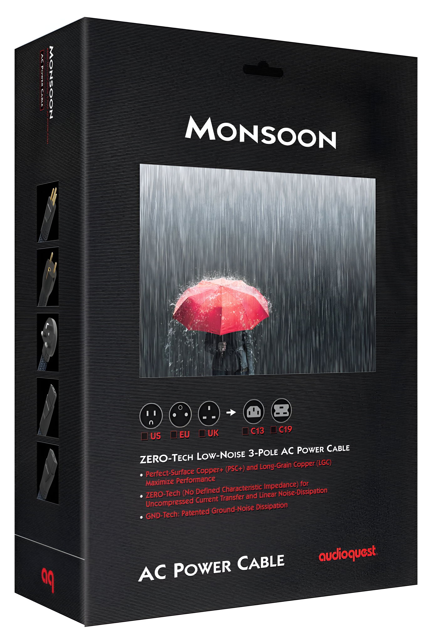 AudioQuest Monsoon Power Cable – 1.0 Meter with 20 Amp ... 3