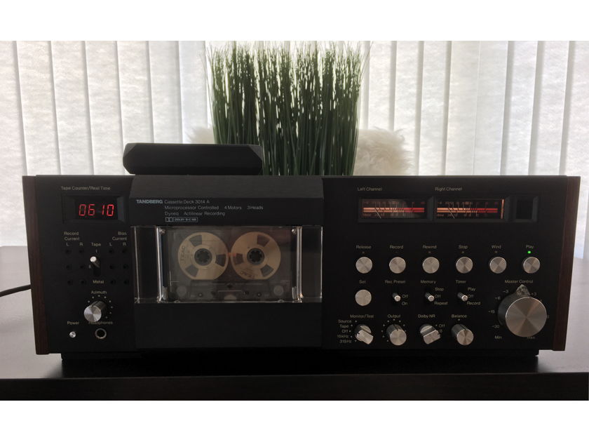 Tandberg TCD-3014A 3-Head/4-Motors Cassette Deck