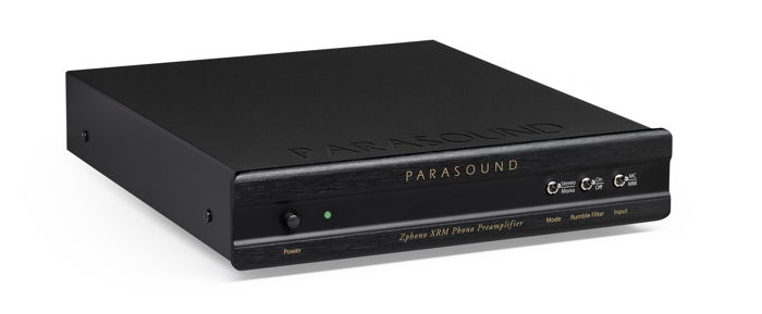 Parasound  Z Series ZPHONO XRM Phono Preamp (Black): Tr...