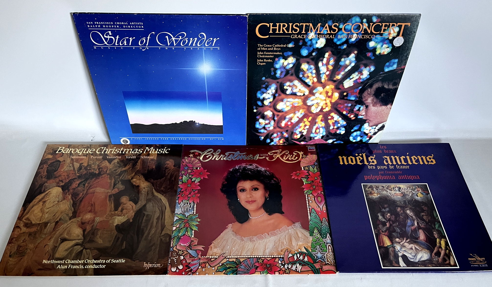 Christmas Classical Music, Five LP's in Near Mint condi...