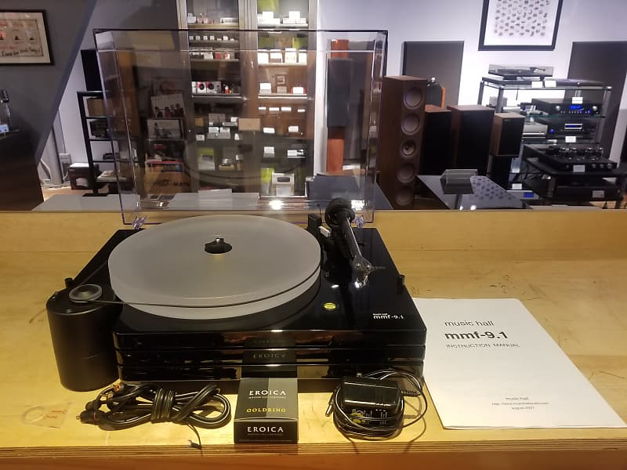 Music Hall MMF-9.1 Turntable w/ Goldring Eroica Moving ...
