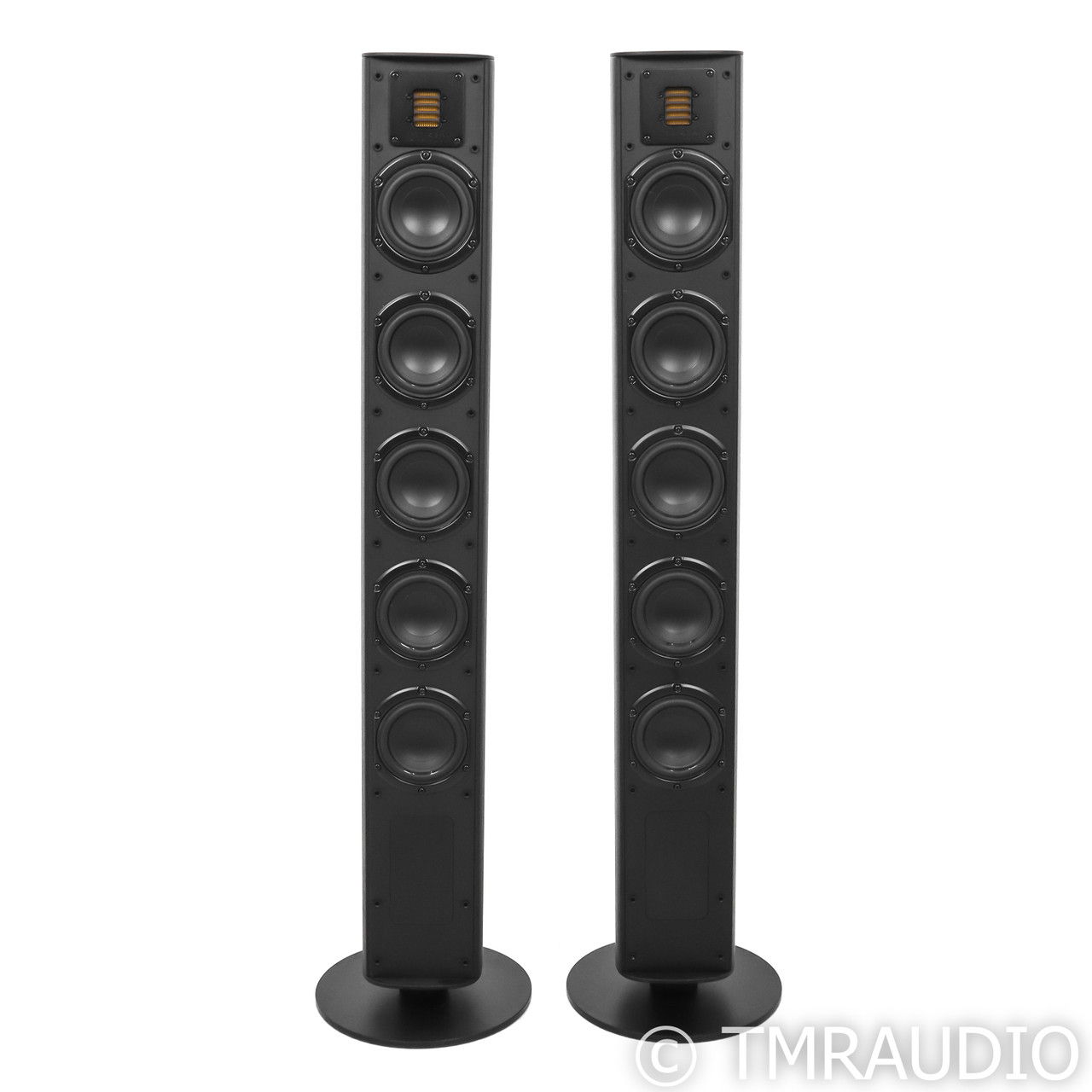 Piega ACE 50 Wireless Floorstanding Speakers; Black Pai... 4