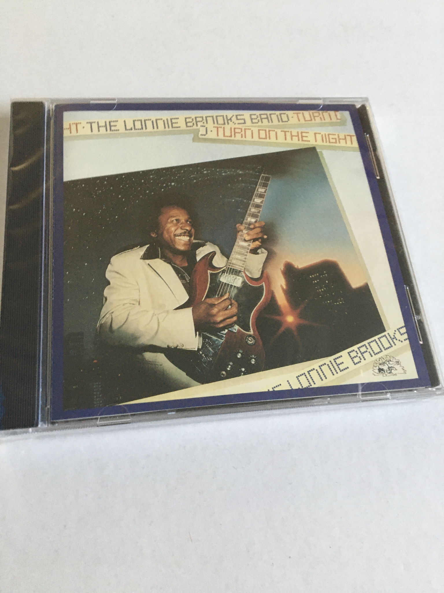 The Lonnie Brooks band Turn on the night sealed cd alli...