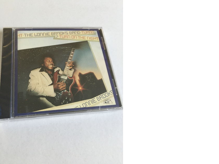 The Lonnie Brooks band Turn on the night sealed cd alligator lbl