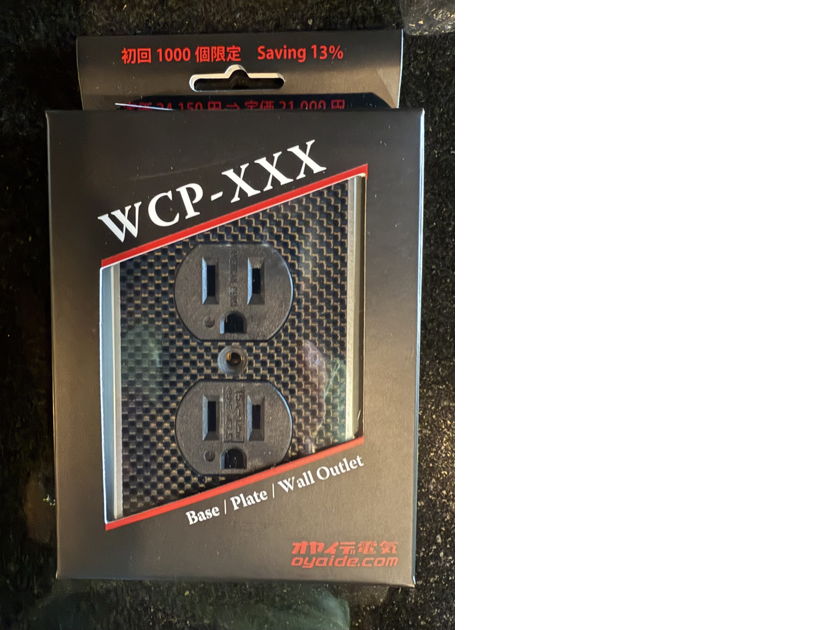 Oyaide WCP-XXX Base / Plate / Wall Outlet