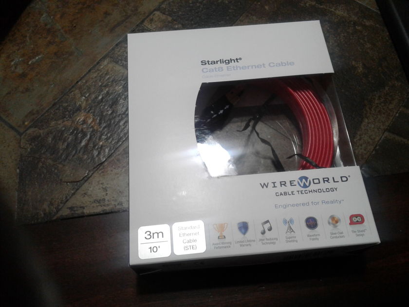 Wireworld Starlight 3m CAT8 Ethernet