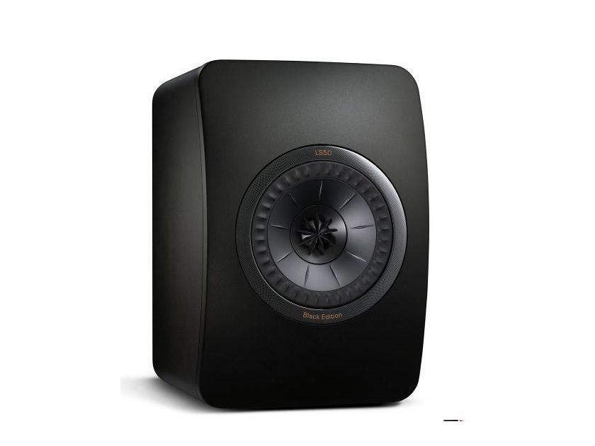 KEF LS50 Limited Edition Monitor Speakers Black ~ Brand New Factory Sealed