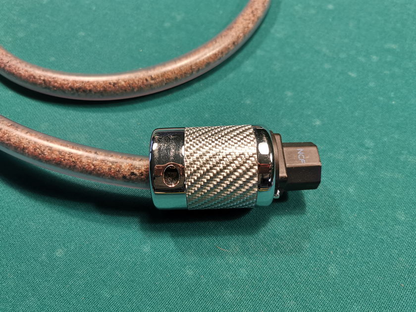 Audiophile Rocks Hyperspace Supernova Clear 1.5m US power cable (one of a kind prototype)