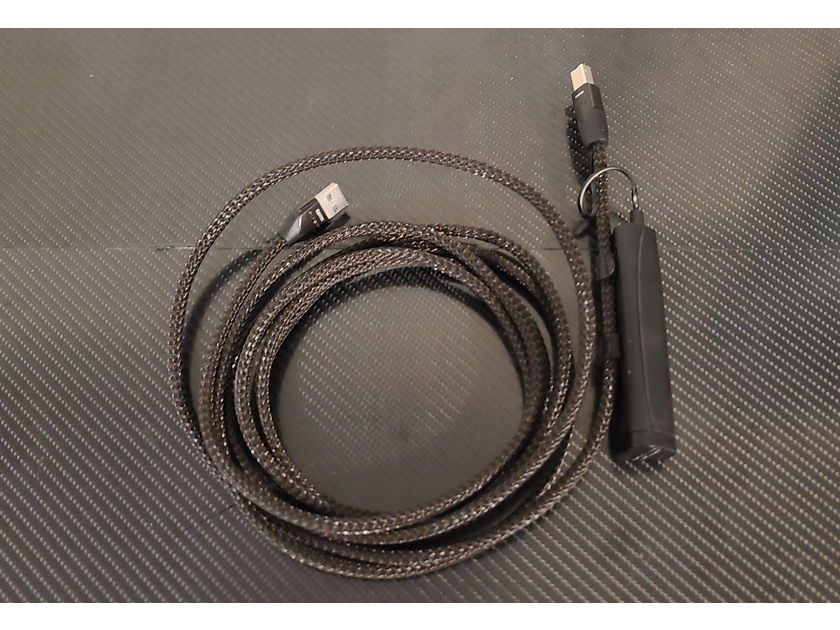 AudioQuest Coffee USB Cable. 3 Meters. USB A to B.