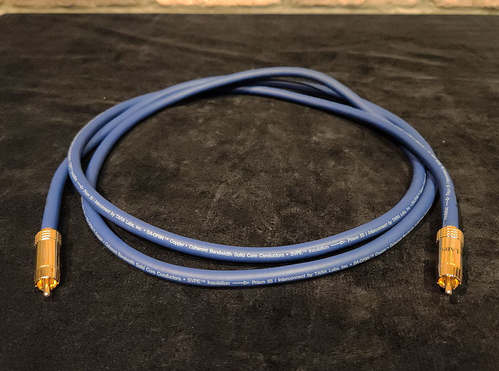 Tara Labs Prism 55 RCA Interconnects - 1M Pair 2