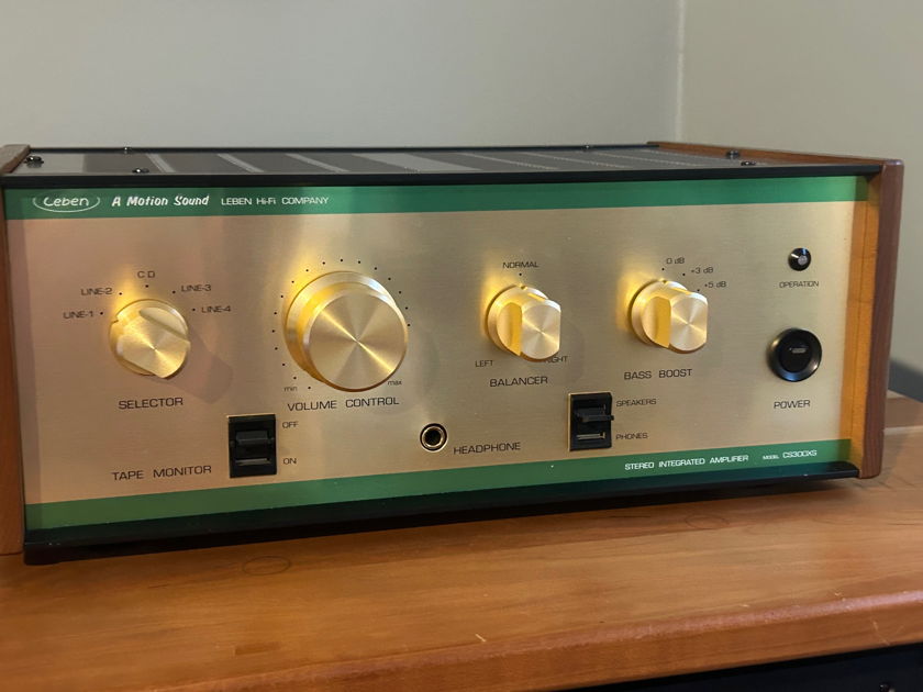 Leben Hi-Fi Stereo Co. CS300xs For Sale | Audiogon