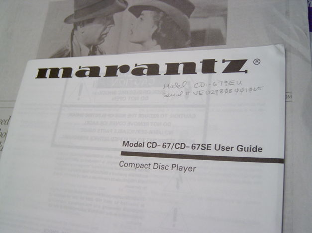 Marantz CD-67 se VGC