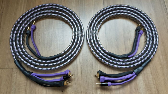 Analysis Plus Solo Crystal Oval 8 Bi-wired Spk cable 10'