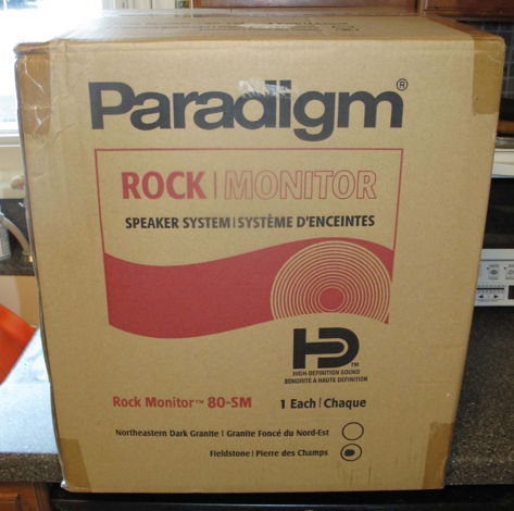 Paradigm Rock Monitor 80-SM Fieldstone speakers