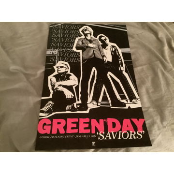 Green Day Reprise Records Promo Lithograph  Saviors