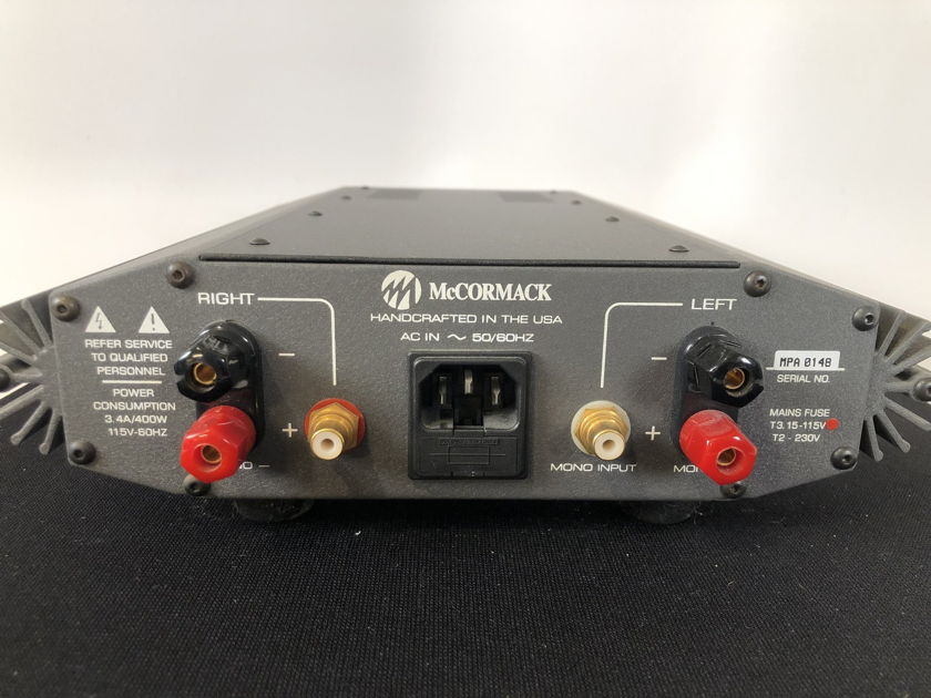 McCormack Micro Power Drive Solid State Stereo Amplifier (A)