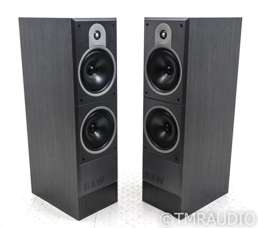 B&W DM 630 Floorstanding Speakers; Black Ash Pair; DM63...
