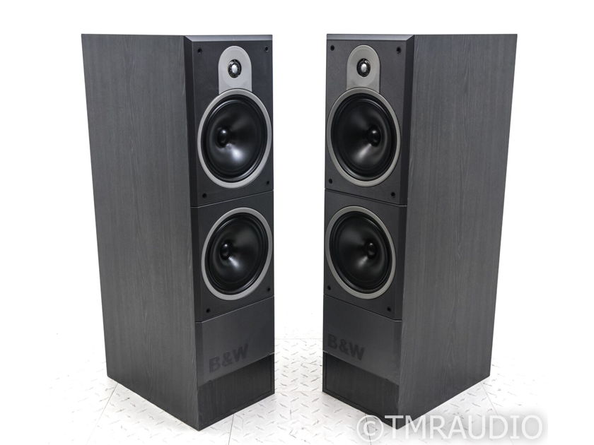 B&W DM 630 Floorstanding Speakers; Black Ash Pair; DM630 (19827)