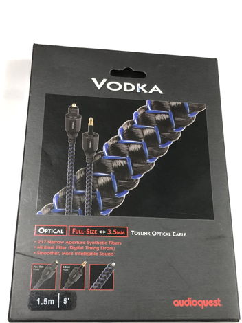 AudioQuest Vodka Toslink Optical Cable with Full-Size t...