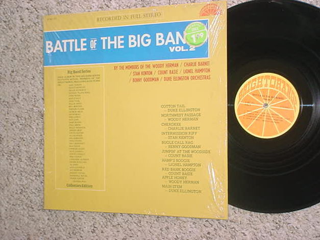 jazz Battle of the big bands vol2 - lp record shrink Br...