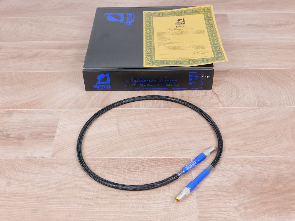 Signal Projects Lynx digital audio interconnect RCA 1,0...