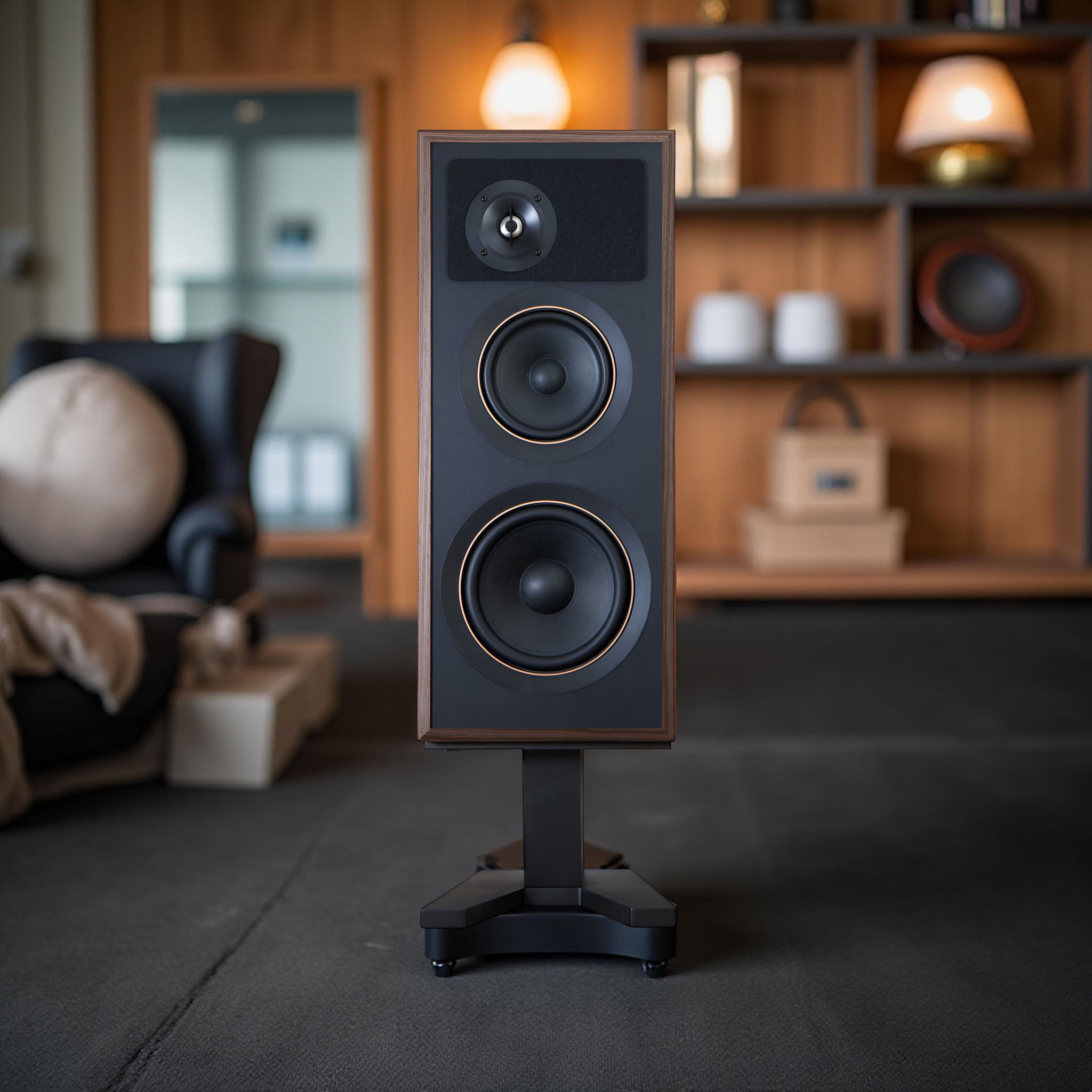 PSB Passif 50 Standmount Loudspeakers - Walnut, Pair 5