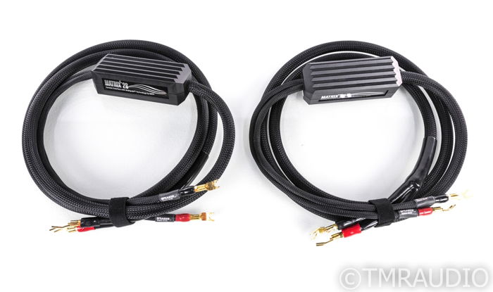 MIT Cables Matrix 28 Speaker Cables; 8ft Pair w/ Iconn ...