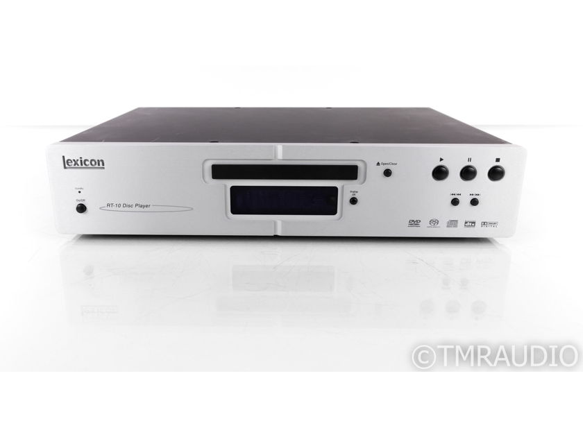 Lexicon RT-10 SACD / CD / DVD Player; RT10 (No Remote) (20269)