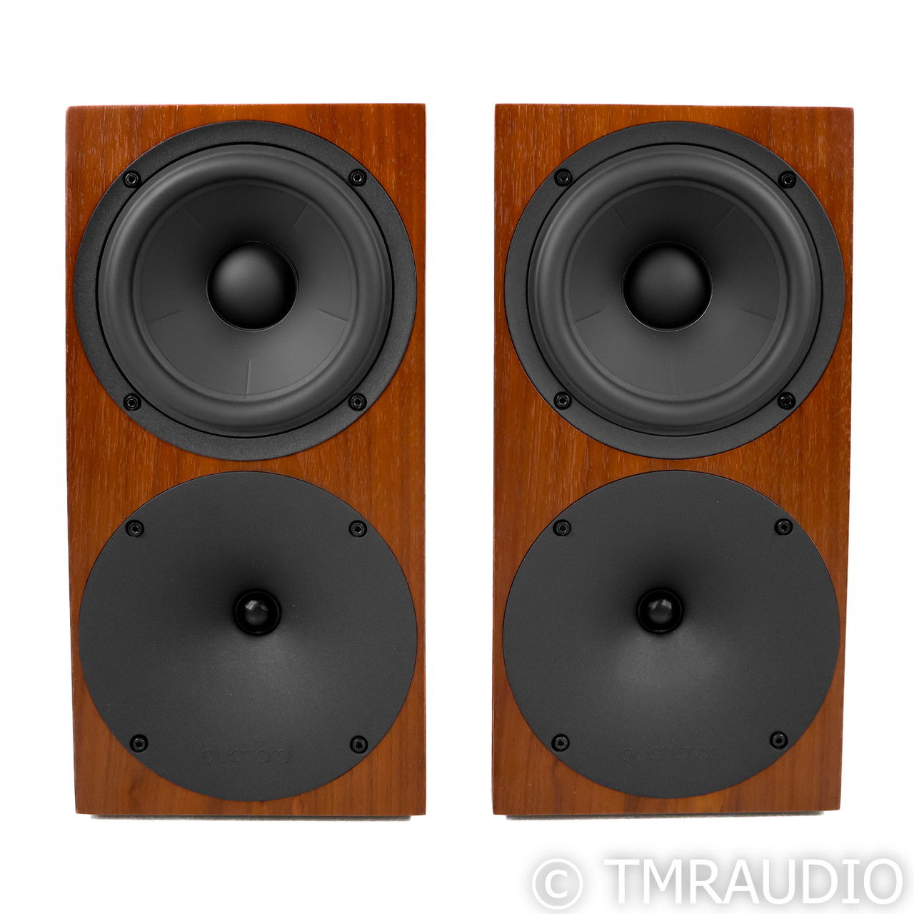 Buchardt Audio S400 Bookshelf Speakers; Smoked Oak Pair... 3