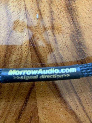 Morrow Audio Interconnect RCA 1M