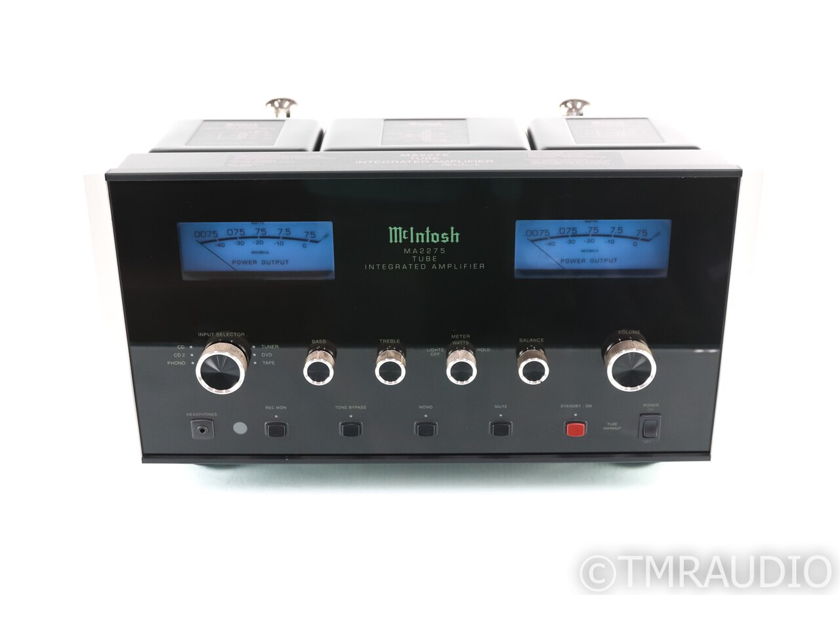 McIntosh MA2275 Stereo Tube Integrated Amplifier; MA-2275; MM Phono; Remote - RARE (28202)