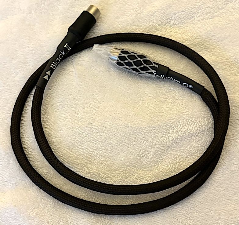 Naim Upgrade: Tellurium Q Black II Din cable 1m