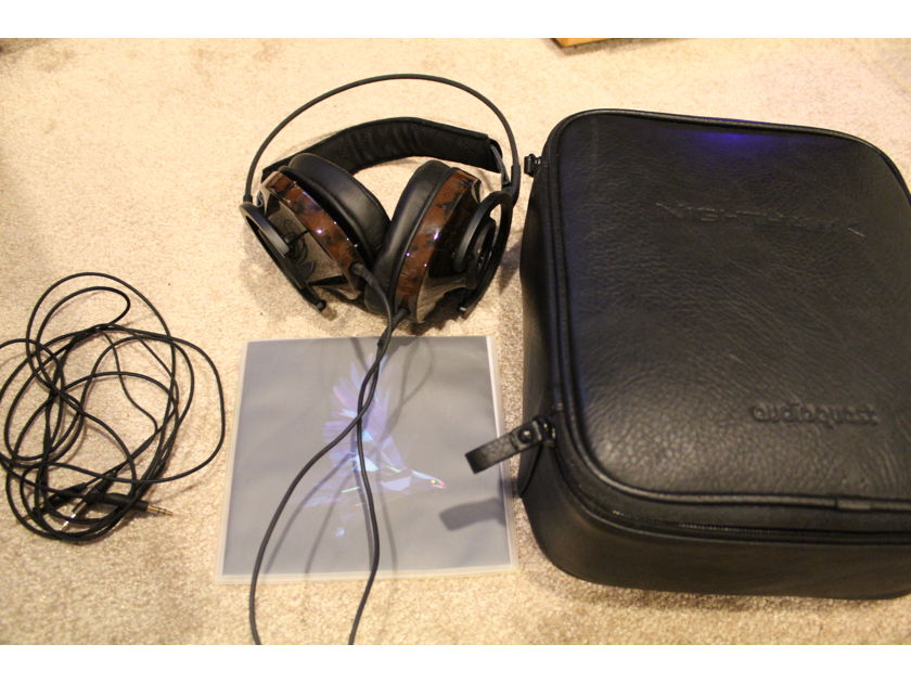 Audioquest and Aune Portable DSD **NIGHTHAWK** Headphone DAC Player. INCREDIBLE