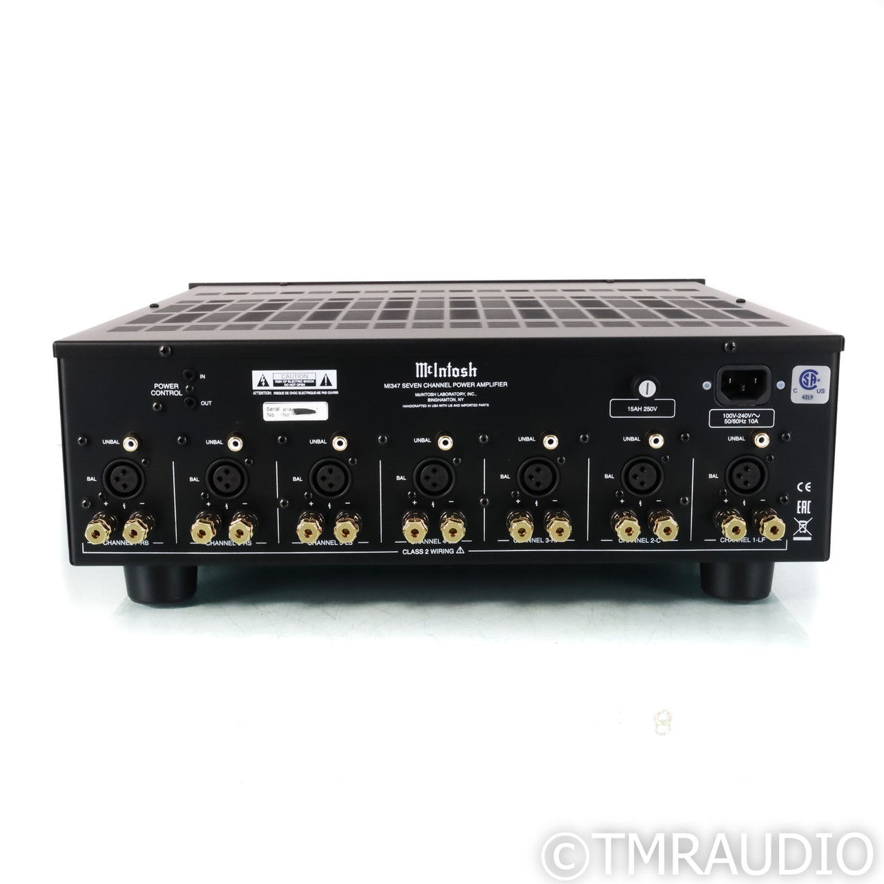 McIntosh MI347 7-Channel Power Amplifier (Mint / Unu (6... 6