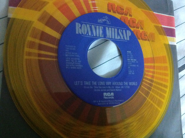 Ronnie Milsap Promo Mono/Stereo Yellow Vinyl 45 RCA Rec...