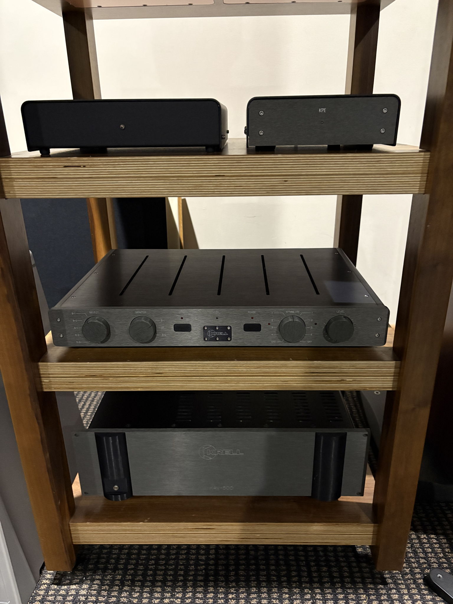 Krell Full System! KBL Preamp, KPE phono pre, KAV-500 5...