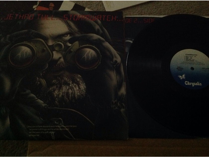 Jethro Tull - Stormwatch  Chrysalis Records Promo Stamp Back Cover Vinyl LP  NM