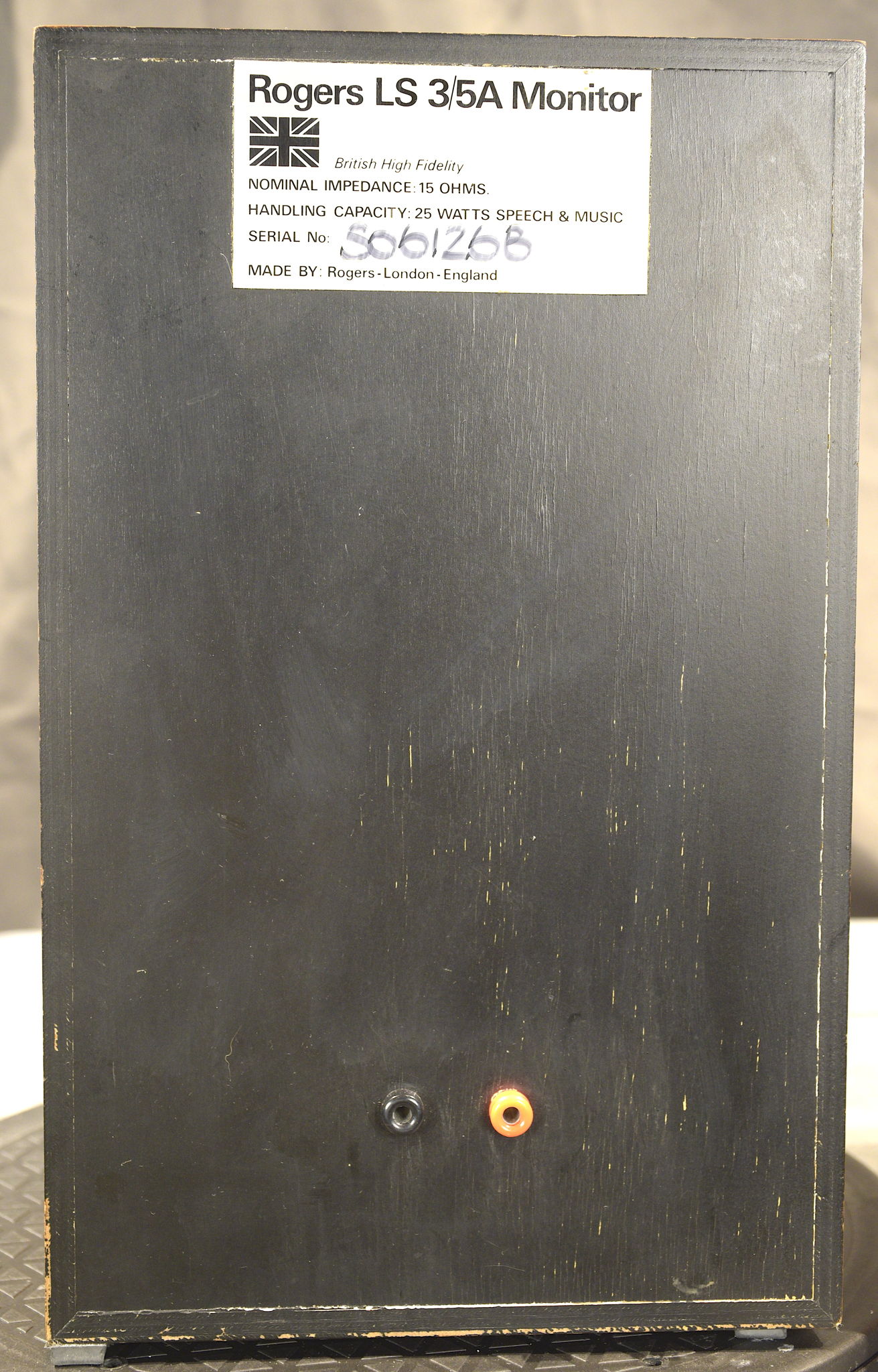 Rogers Loudspeakers UK Ltd. LS 3/5A  Circa 1977/78  (LI... 10