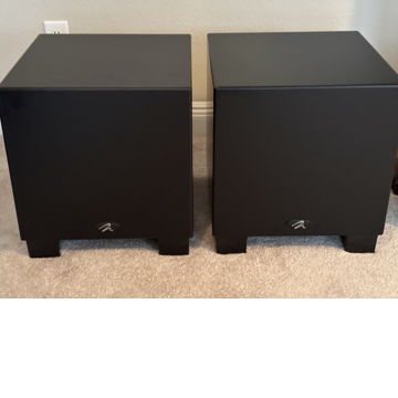 Martin Logan Dynamo 1500X Subwoofers - PAIR plus PBK Pe...