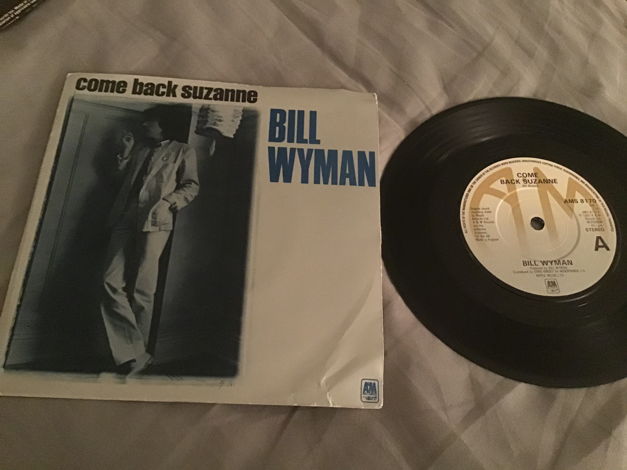 Bill Wyman Come Back Suzanne UK 45 With Picture Sleeve ...